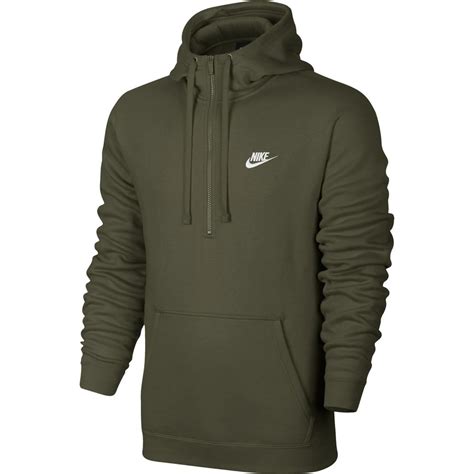 nike zip olive herren